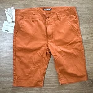 Boohoo Orange Shorts